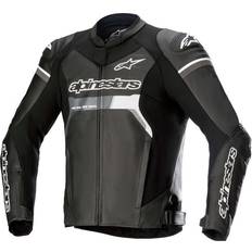 Alpinestars GP Force Leather Jacket Airflow Black Man