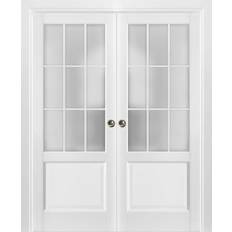 3309 Lite Frosted Interior Door Clear Glass S 0502-Y R (x82.7")