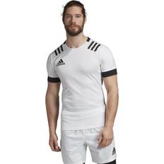 Rugby Tøj adidas TW 3S Jersey White/Black, Female, Tøj, T-shirt, Fodbold, Hvid