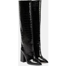 44 Hohe Stiefel Paris Texas Stiefel Anja aus Leder Schwarz