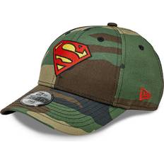 Marrone Cappelli New Era 9Forty Kinder Cap - Superman Wood Camo