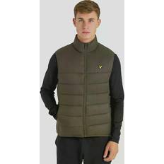 Lyle & Scott Jackor Lyle & Scott Men's Wadded Gilet Green/Medium Shade/Dark Shade/Olive