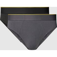 Unterhosen Sloggi men Herren Ever Airy Brief C2P Midi, Black Combination