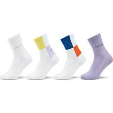 Levi's Giftbox Short Cut Color Block Socks pack White