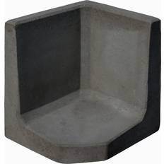 Pflaster-, Mauersteine & Mörtel Diephaus Diephaus L-Stein-Ecke 50 x 50 x 50 x 7 cm anthrazit