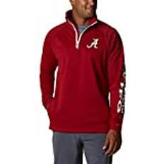 Men - Velvet Sweaters Columbia Men's Terminal Tackle Fleece 1/4 Zip, ALA Red Velvet