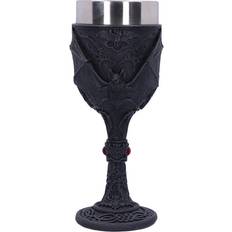 Acero inoxidable Copas de Vino Horror-Shop Vampirfledermaus Weinkelch Copa de Vino