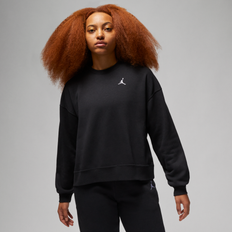 Jordan Femme Pulls Jordan Brooklyn Fleece Crew Sweat - Black