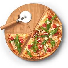 Metall Skärbrädor Zeller Pizza Set Skärbräda