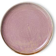 Roze Dessertborden HKliving Chef Ceramics Bord Ø20 cm Rustic Pink