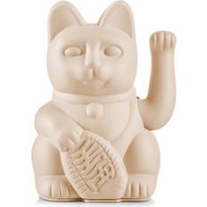 Donkey Lucky Cat Maneki-Neko Ocher Figurine