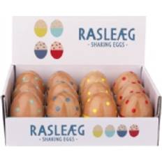 Rasleæg Barbo Toys Ægdisplay med 12 rasleæg FSC Musik