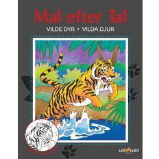 Mal efter Tal Vilde Dyr Mandalas