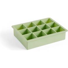 Bacs à Glaçons Hay Silicone Rectangulaire XL, Vert Menthe Bac à Glaçons