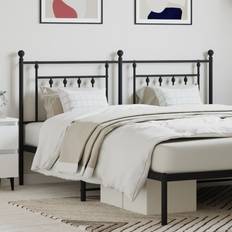 Steel Headboards vidaXL 180 Metal Bed Bed Headboard