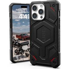 UAG Coque arrière Monarch Pro iPhone 15 Pro Max Kevlar Black Noir