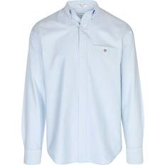 Bleu - Homme Chemises Gant Regular Fit Oxford Shirt - Light Blue