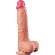 Dual layered silicone nature cock Sexleksaker Lovetoy Dual-Layered Silicone Cock, 25cm