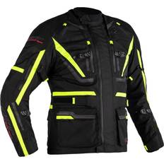 Rst Pro Series Paragon Airbag Moto Veste Textile, noir-jaune, taille pour Hommes