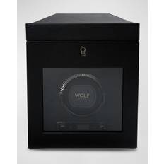 Remontoirs de Montres Wolf 1834 British Racing Single Watch Winder with Storage