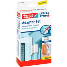 Insektenschutz TESA fliegengitter adapter-set für alu-türen, weiß