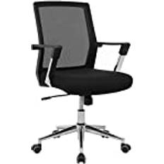 Songmics Ergonomisk Mesh Med Justerbar Højde Kontorstol