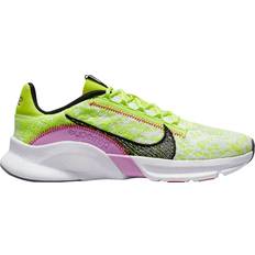 Women - Yellow Gym & Training Shoes Nike Women's SuperRep Go FlyKnit Training Shoes, 9.5, Black/White