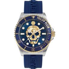 Philipp Plein The $Kull Diver High-Conic Watch, Blue, Men