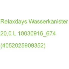 Relaxdays Wasserkanister 20,0 l