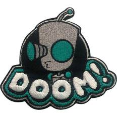 Music Doom! Invader Zim Iron On Patch (Vinyl)