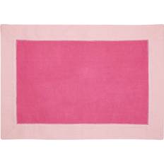 Pink Place Mats SFERRA Roma 14x20" Place Mat Pink