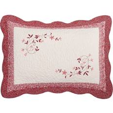 Modern Heirloom Caroline Floral Pillow Case Red