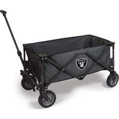 Portable wagon Picnic Time Las Vegas Raiders Portable Utility Wagon, Gray