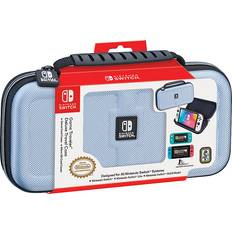 RDS Industries Game Traveler Nintendo Switch Case - Switch OLED Case for Switch OLED, Switch Switch Lite, Adjustable Viewing Stand & Bonus Game Cases, Deluxe Carry