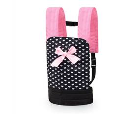 Bayer Doll Carrier Black & Pink