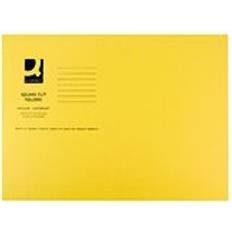 Office Supplies Q-CONNECT Square Cut Folder Lightweight 180gsm Foolscap