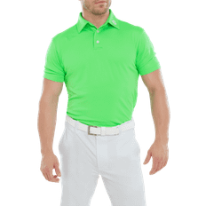 Golf - Grøn Polotrøjer FootJoy Polo Stretch Pique Solid, Herre