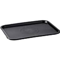 Vassoi da portata APS Fast Food 45x35.5x2.5 cm Nero Rettangolare Vassoio da portata