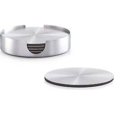 Stål Glassbrikker Zeller Set of 10cm, Stainless_Steel Coaster