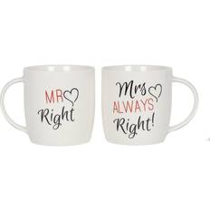 Something Different Box of 2 Mr & Mrs Mug