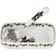 Serving Bowls Portmeirion The Holly The Ivy Cranberry Serving Bowl