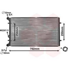 Auto Intercoolerit Van Wezel Jäähdytin 03002155 VW AUDI SKODA