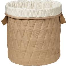 Textile Sacs pour appareil photo Cam Cam Copenhagen Panier de rangement, 40 x 40 cm, classic stripes camel Marron