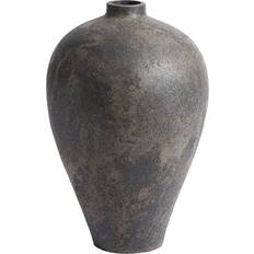 Marron Boîtes de Cuisine Muubs Pot-Vase Memory 60 cm Terre Cuite Brune/Grise Boîte de Cuisine