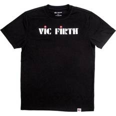 Clothing Vic Firth Logo T-Shirt, Black