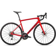 Specialized L Road Bikes Specialized Tarmac SL6 SPORT 2023 - Flo Red/Tarmac Black Unisex