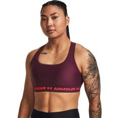 Fitness & Gym - Red Bras Under Armour Support Crossback Bra Womens Red