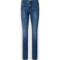 Polyamid Jeans Brax Style Shakira vintage stretch denim, Används vanlig blå 32L