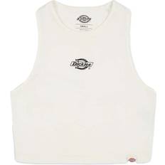 Dickies Tank Tops Dickies Powers Tirantes Blanco Puro Mujer - White