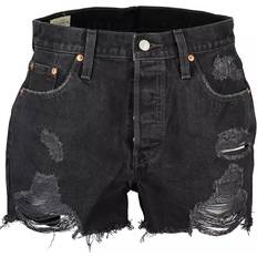 Femme - W36 Shorts Levi's Women's 501 Shorts - Black